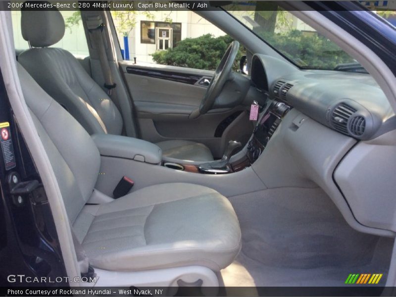 Capri Blue Metallic / Ash 2006 Mercedes-Benz C 280 4Matic Luxury