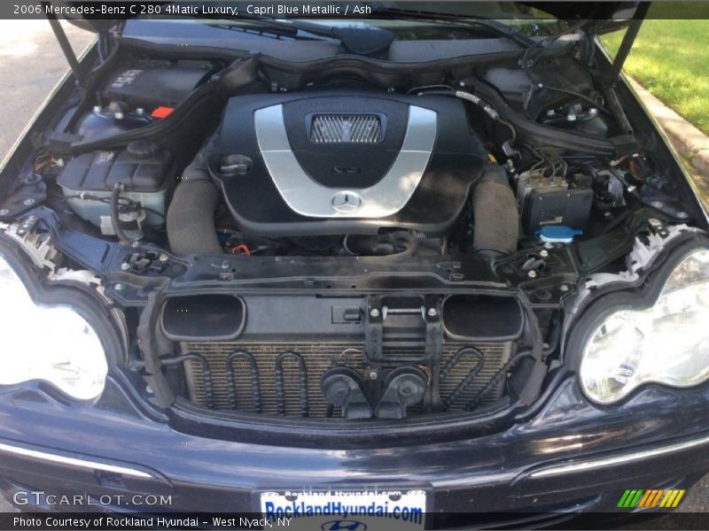 Capri Blue Metallic / Ash 2006 Mercedes-Benz C 280 4Matic Luxury