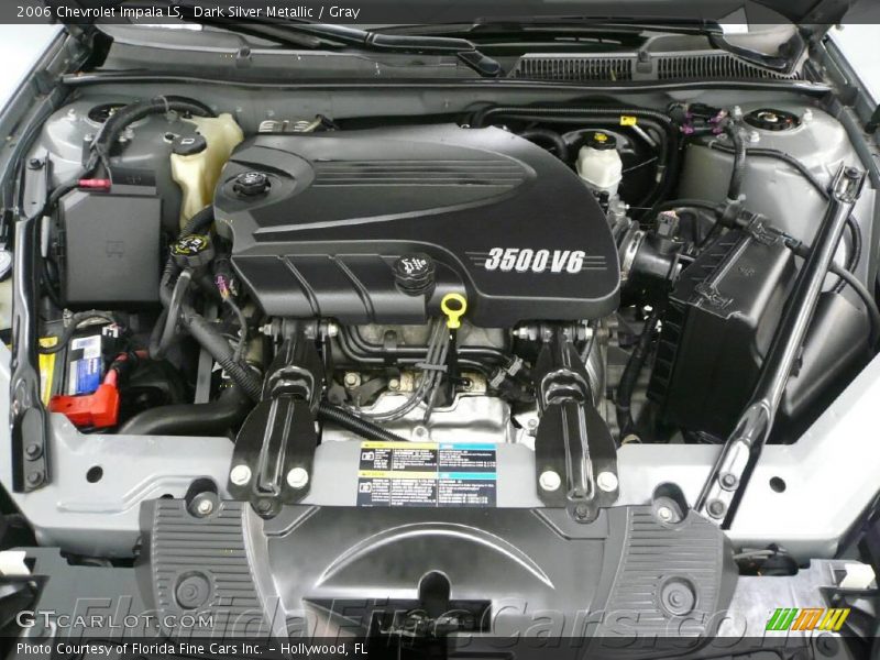 Dark Silver Metallic / Gray 2006 Chevrolet Impala LS