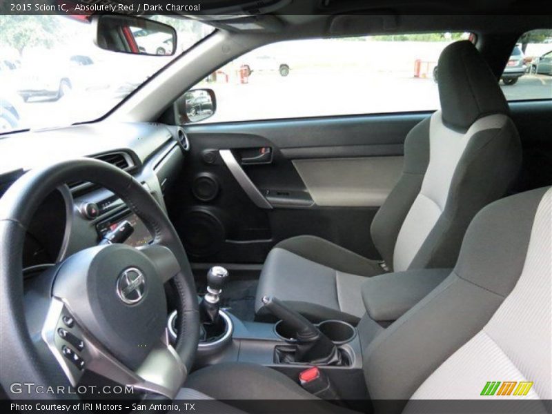 Absolutely Red / Dark Charcoal 2015 Scion tC