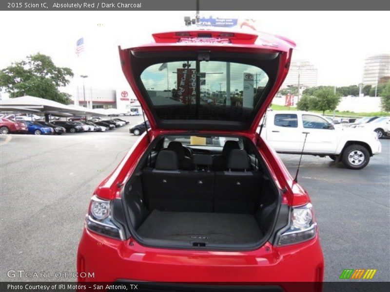 Absolutely Red / Dark Charcoal 2015 Scion tC