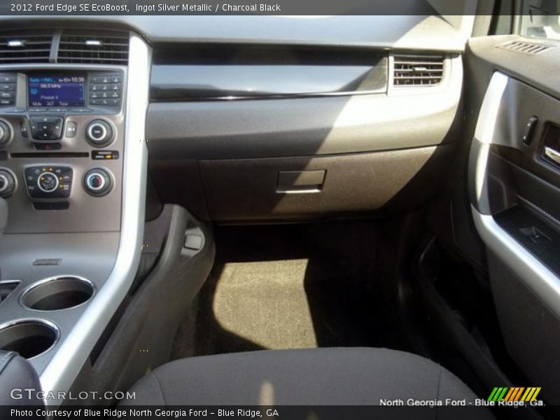 Ingot Silver Metallic / Charcoal Black 2012 Ford Edge SE EcoBoost