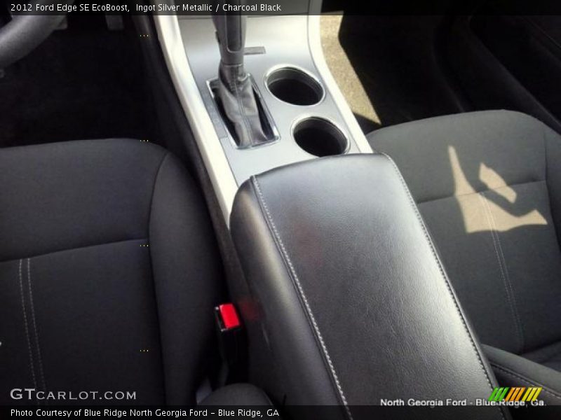 Ingot Silver Metallic / Charcoal Black 2012 Ford Edge SE EcoBoost