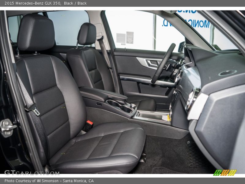 Black / Black 2015 Mercedes-Benz GLK 350