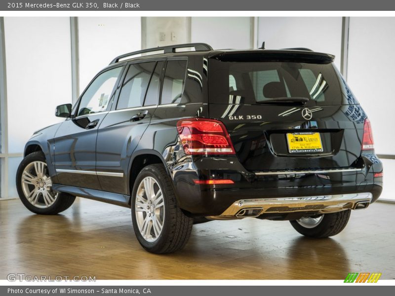 Black / Black 2015 Mercedes-Benz GLK 350