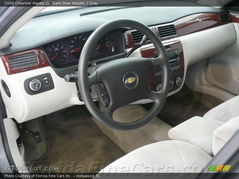 Dark Silver Metallic / Gray 2006 Chevrolet Impala LS