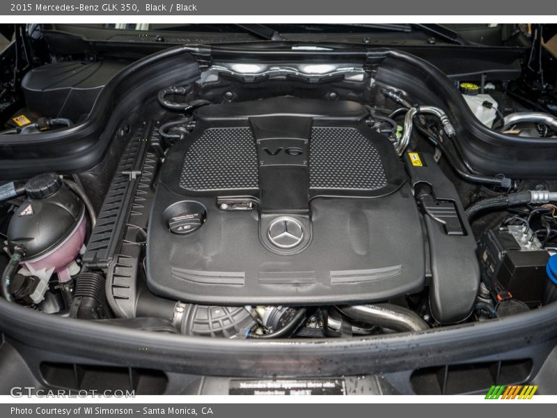 Black / Black 2015 Mercedes-Benz GLK 350