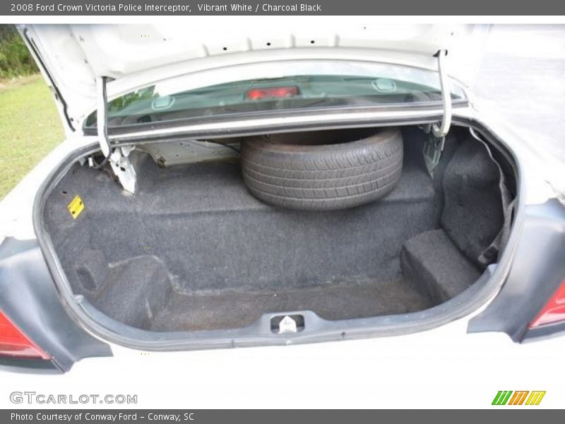  2008 Crown Victoria Police Interceptor Trunk