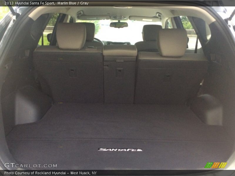 Marlin Blue / Gray 2013 Hyundai Santa Fe Sport