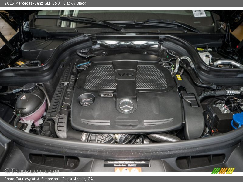 Black / Black 2015 Mercedes-Benz GLK 350