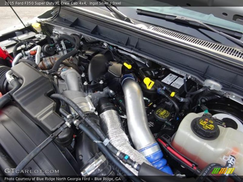 Ingot Silver / Steel 2015 Ford F350 Super Duty XL Crew Cab 4x4