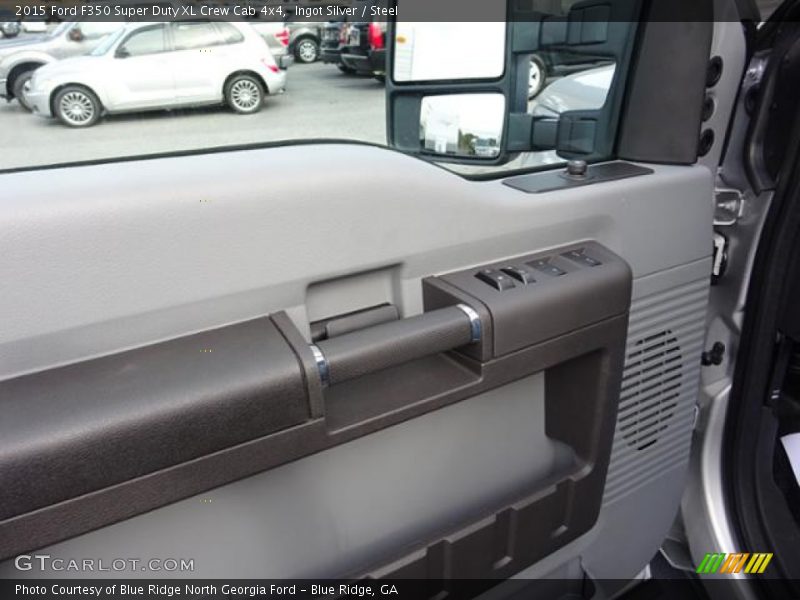 Ingot Silver / Steel 2015 Ford F350 Super Duty XL Crew Cab 4x4