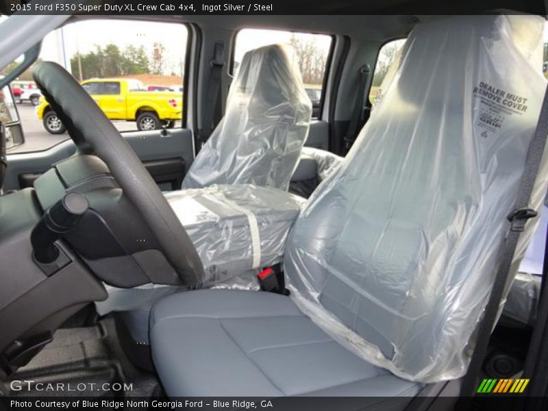 Ingot Silver / Steel 2015 Ford F350 Super Duty XL Crew Cab 4x4