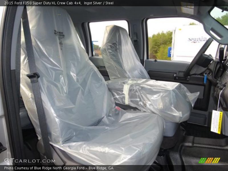 Ingot Silver / Steel 2015 Ford F350 Super Duty XL Crew Cab 4x4