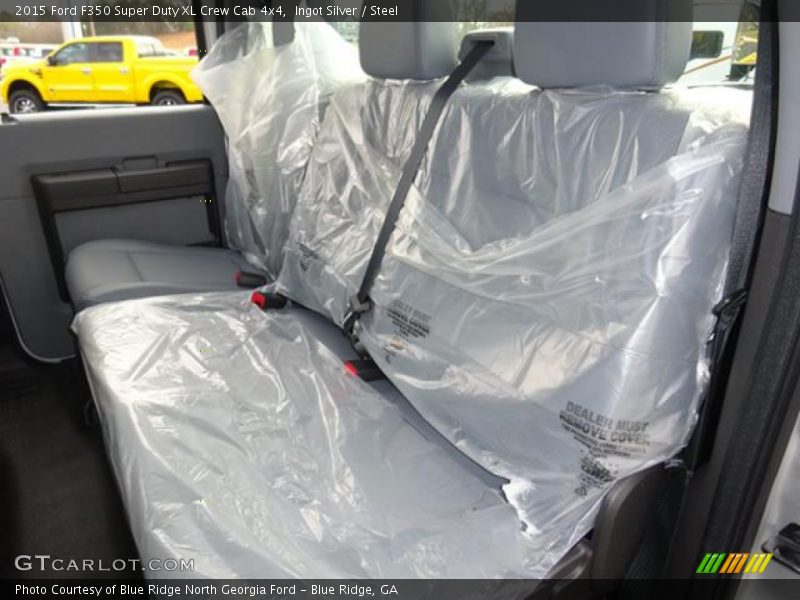 Ingot Silver / Steel 2015 Ford F350 Super Duty XL Crew Cab 4x4