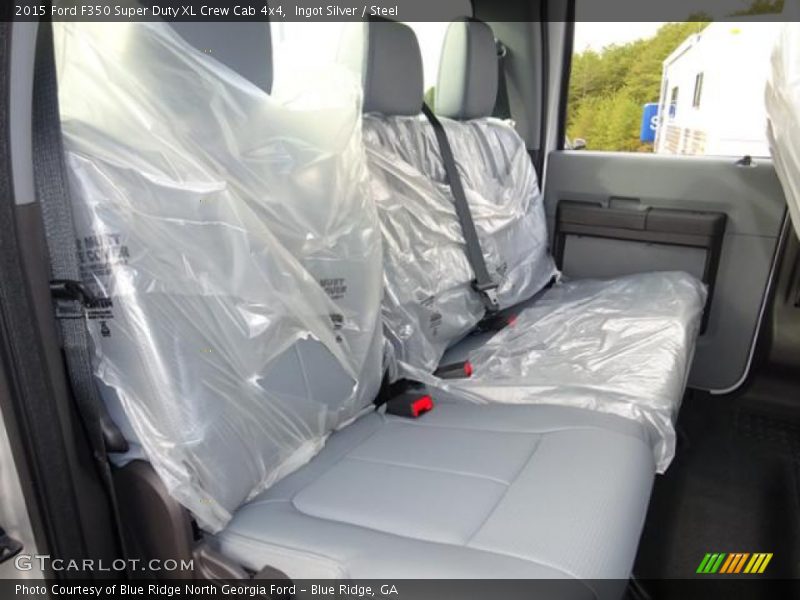 Ingot Silver / Steel 2015 Ford F350 Super Duty XL Crew Cab 4x4