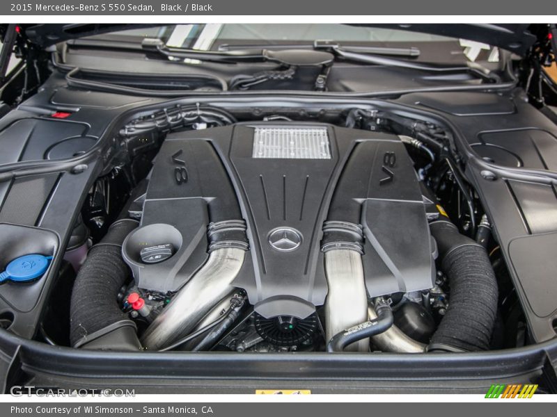 Black / Black 2015 Mercedes-Benz S 550 Sedan
