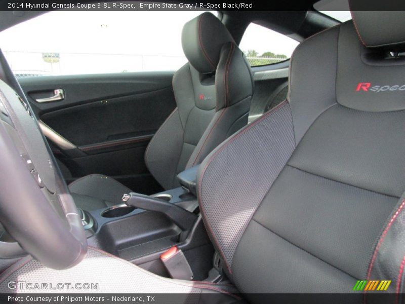  2014 Genesis Coupe 3.8L R-Spec R-Spec Black/Red Interior