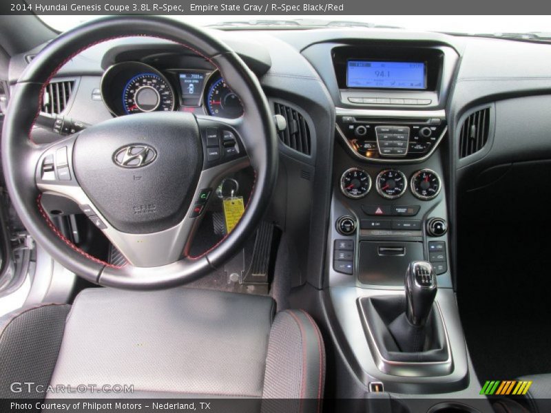 Dashboard of 2014 Genesis Coupe 3.8L R-Spec