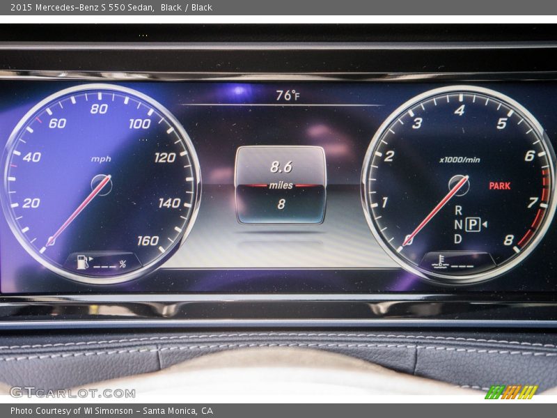 Black / Black 2015 Mercedes-Benz S 550 Sedan