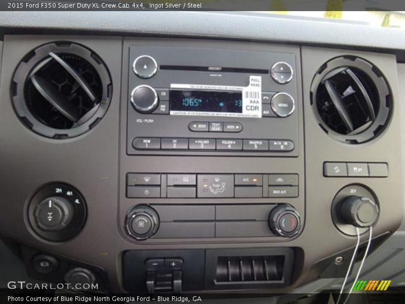 Ingot Silver / Steel 2015 Ford F350 Super Duty XL Crew Cab 4x4