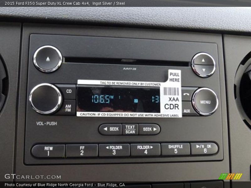 Ingot Silver / Steel 2015 Ford F350 Super Duty XL Crew Cab 4x4
