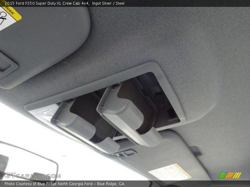 Ingot Silver / Steel 2015 Ford F350 Super Duty XL Crew Cab 4x4