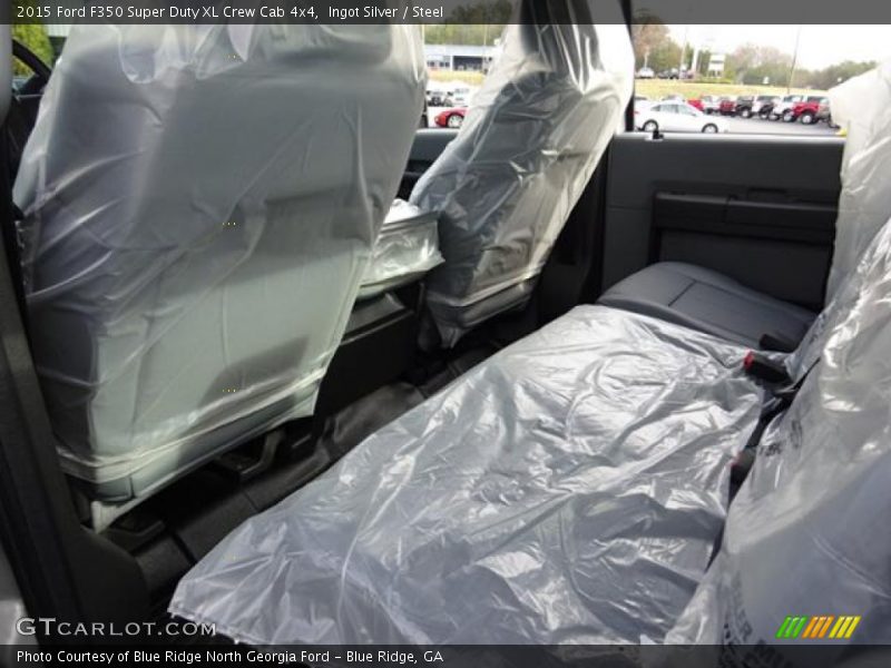 Ingot Silver / Steel 2015 Ford F350 Super Duty XL Crew Cab 4x4