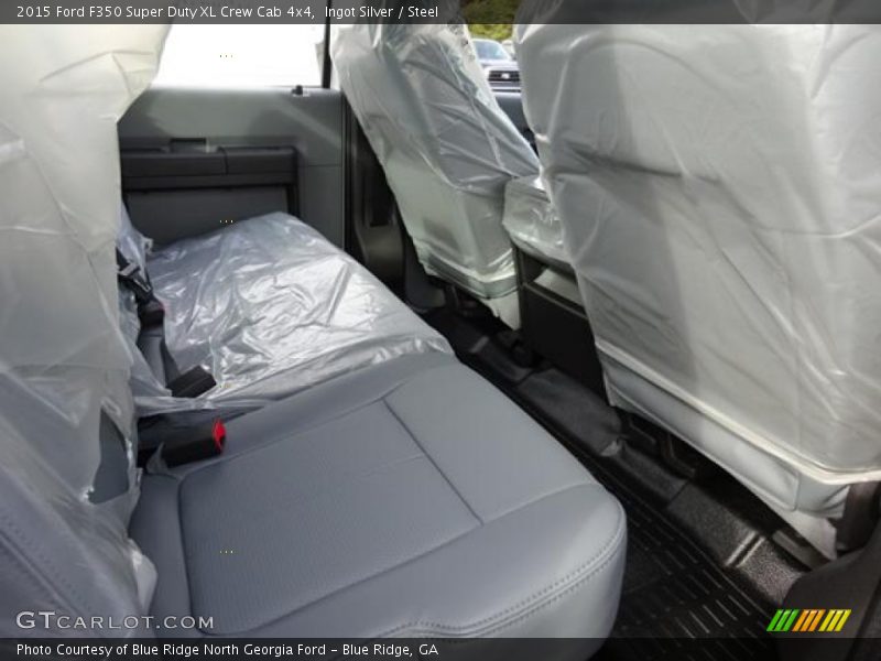 Ingot Silver / Steel 2015 Ford F350 Super Duty XL Crew Cab 4x4