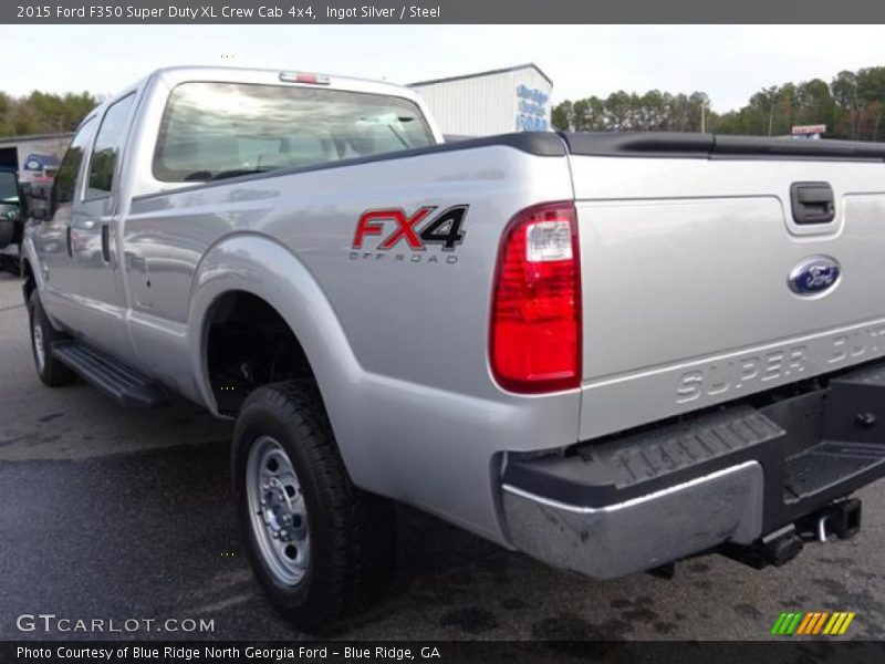 Ingot Silver / Steel 2015 Ford F350 Super Duty XL Crew Cab 4x4