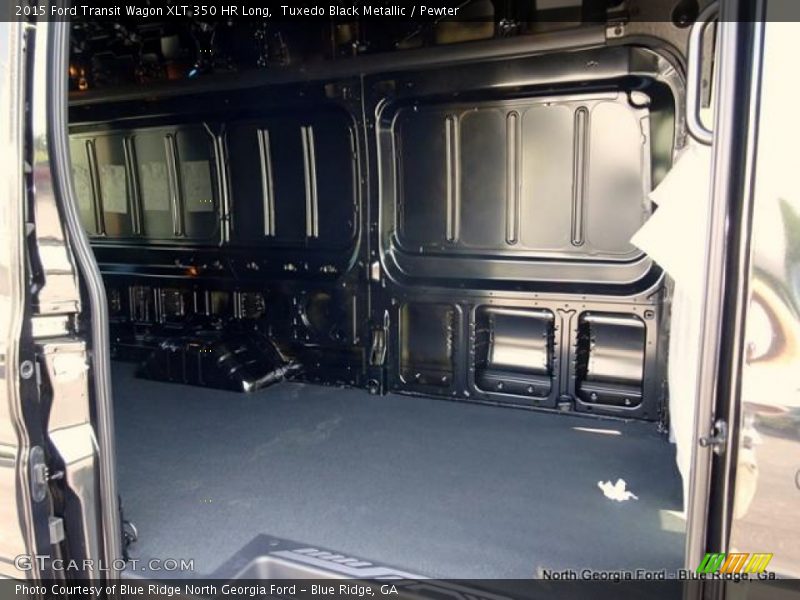 Tuxedo Black Metallic / Pewter 2015 Ford Transit Wagon XLT 350 HR Long