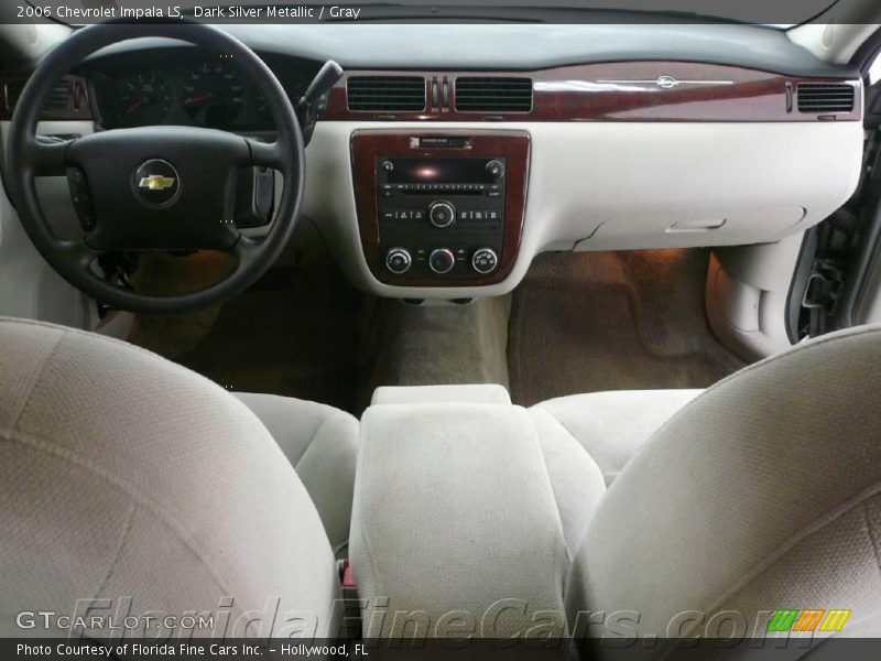 Dark Silver Metallic / Gray 2006 Chevrolet Impala LS