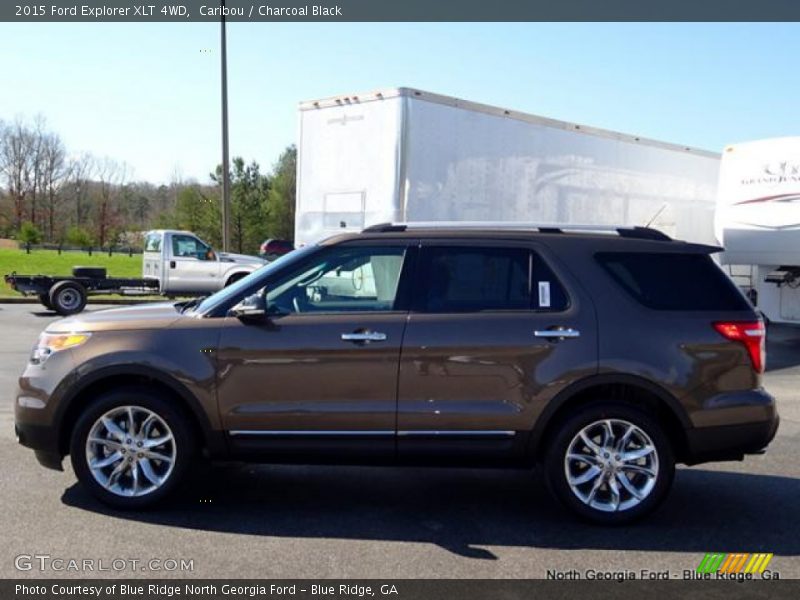 Caribou / Charcoal Black 2015 Ford Explorer XLT 4WD
