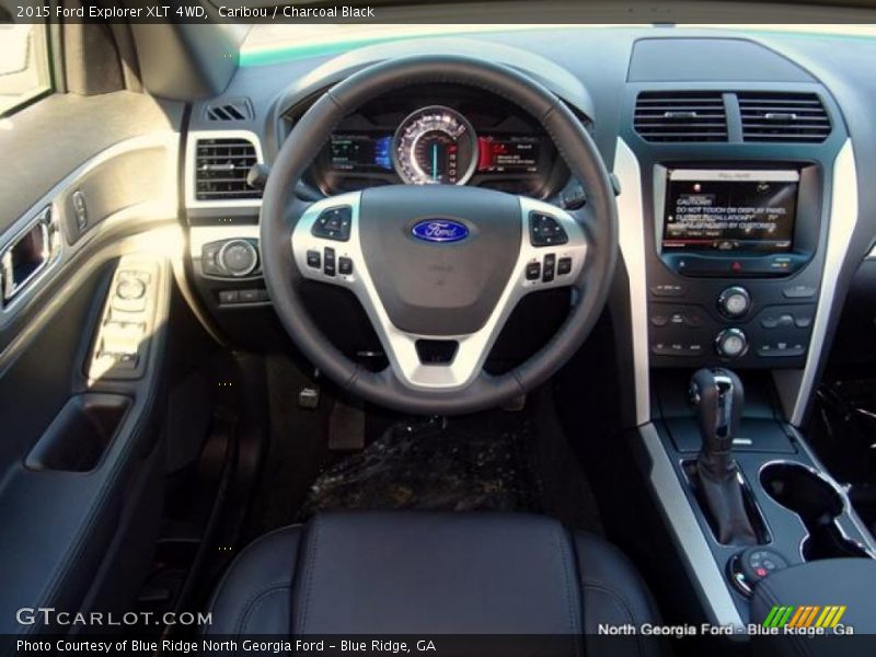 Caribou / Charcoal Black 2015 Ford Explorer XLT 4WD