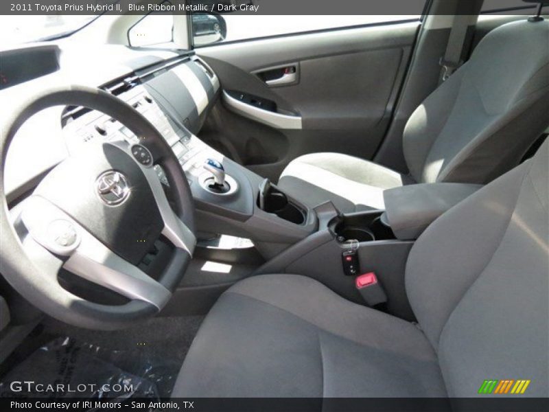 Blue Ribbon Metallic / Dark Gray 2011 Toyota Prius Hybrid II