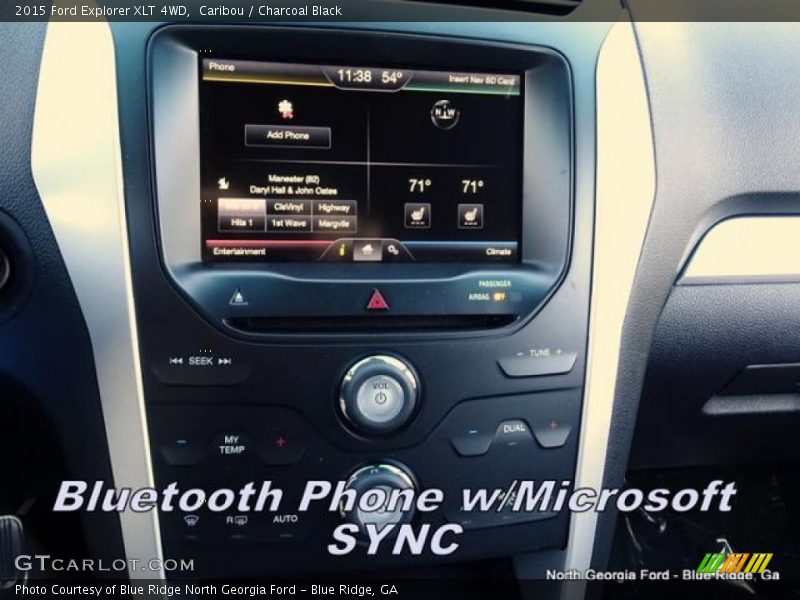 Caribou / Charcoal Black 2015 Ford Explorer XLT 4WD