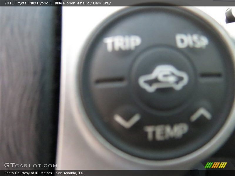 Blue Ribbon Metallic / Dark Gray 2011 Toyota Prius Hybrid II