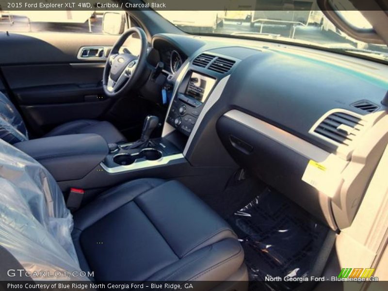 Caribou / Charcoal Black 2015 Ford Explorer XLT 4WD