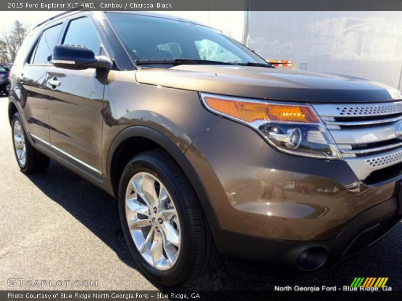 Caribou / Charcoal Black 2015 Ford Explorer XLT 4WD