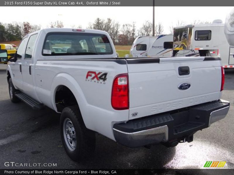 Oxford White / Steel 2015 Ford F350 Super Duty XL Crew Cab 4x4