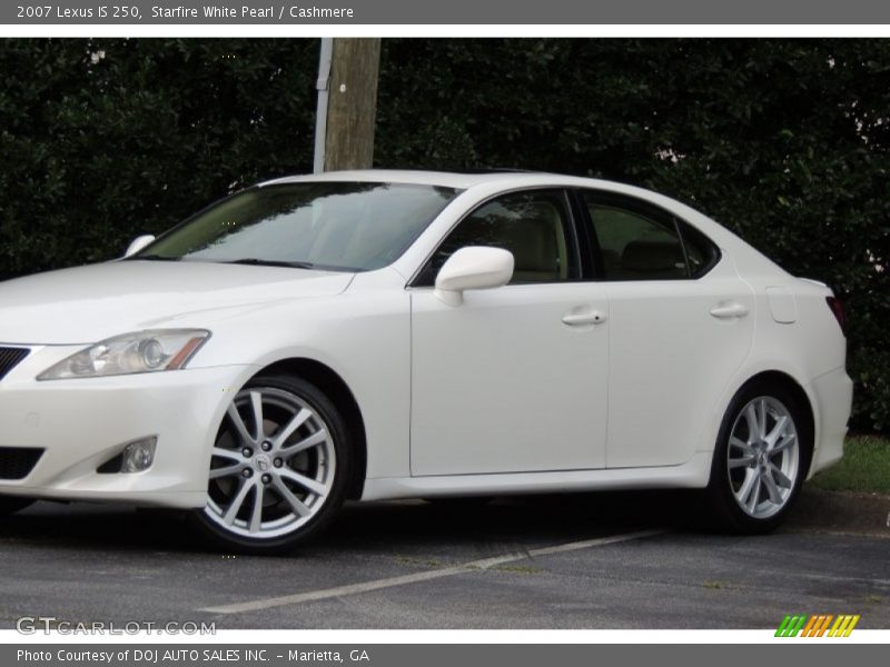 Starfire White Pearl / Cashmere 2007 Lexus IS 250