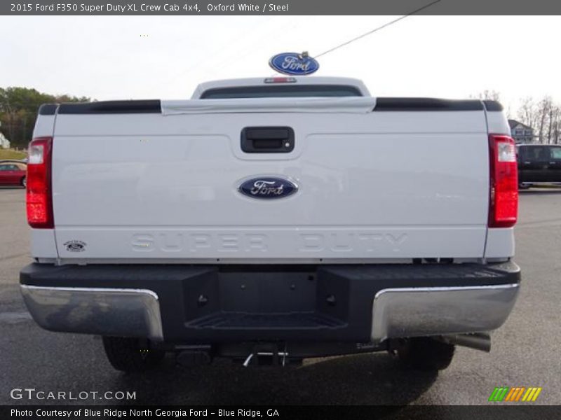 Oxford White / Steel 2015 Ford F350 Super Duty XL Crew Cab 4x4