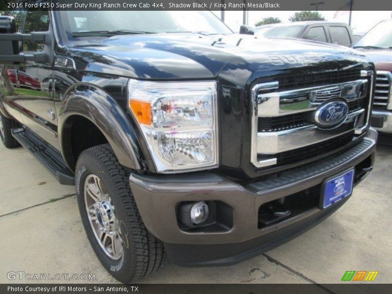 Shadow Black / King Ranch Mesa/Black 2016 Ford F250 Super Duty King Ranch Crew Cab 4x4
