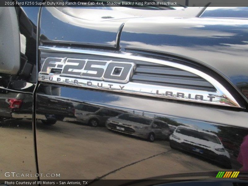 Shadow Black / King Ranch Mesa/Black 2016 Ford F250 Super Duty King Ranch Crew Cab 4x4