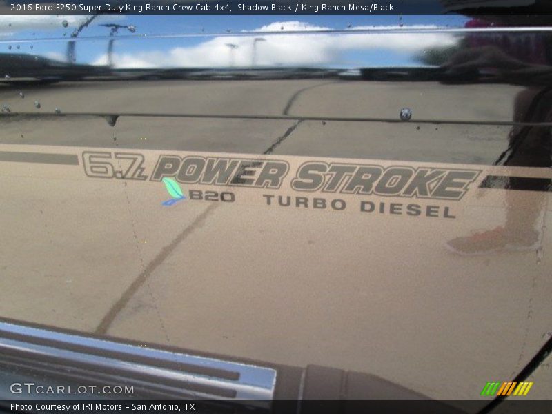 Shadow Black / King Ranch Mesa/Black 2016 Ford F250 Super Duty King Ranch Crew Cab 4x4