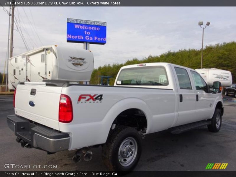 Oxford White / Steel 2015 Ford F350 Super Duty XL Crew Cab 4x4
