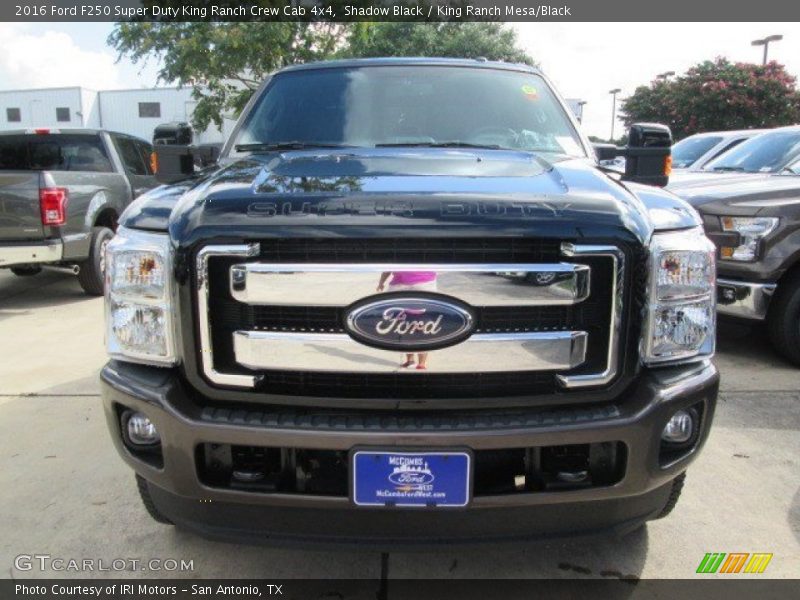 Shadow Black / King Ranch Mesa/Black 2016 Ford F250 Super Duty King Ranch Crew Cab 4x4