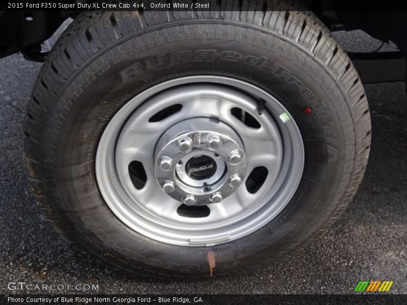 Oxford White / Steel 2015 Ford F350 Super Duty XL Crew Cab 4x4