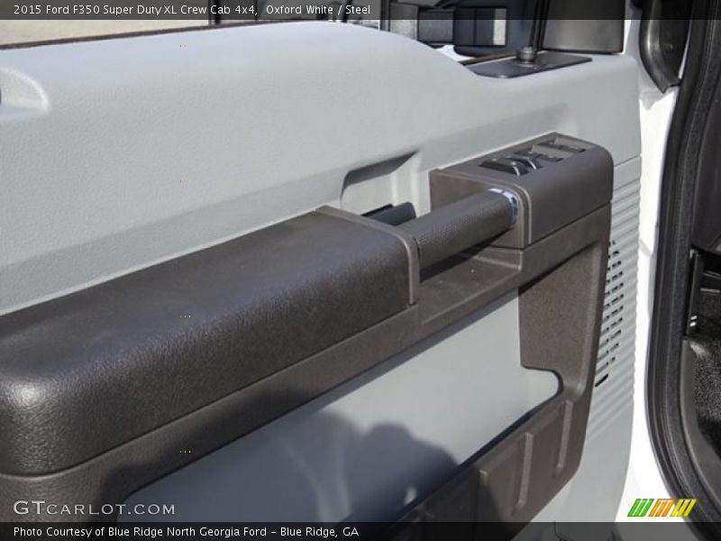Oxford White / Steel 2015 Ford F350 Super Duty XL Crew Cab 4x4