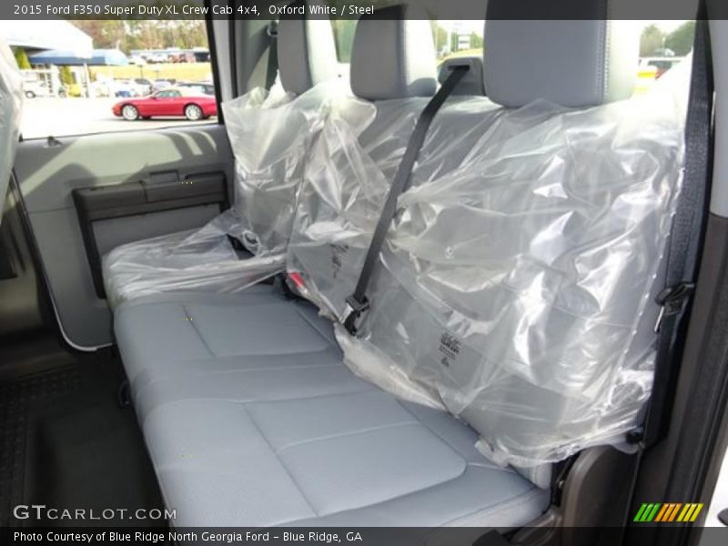 Oxford White / Steel 2015 Ford F350 Super Duty XL Crew Cab 4x4